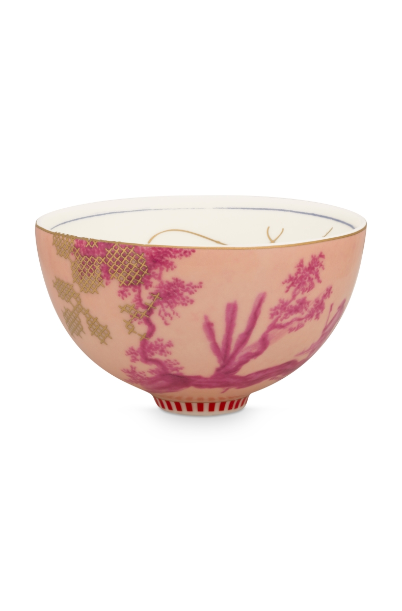 PIP STUDIO Heritage Bowl Painted Pink 12 cm