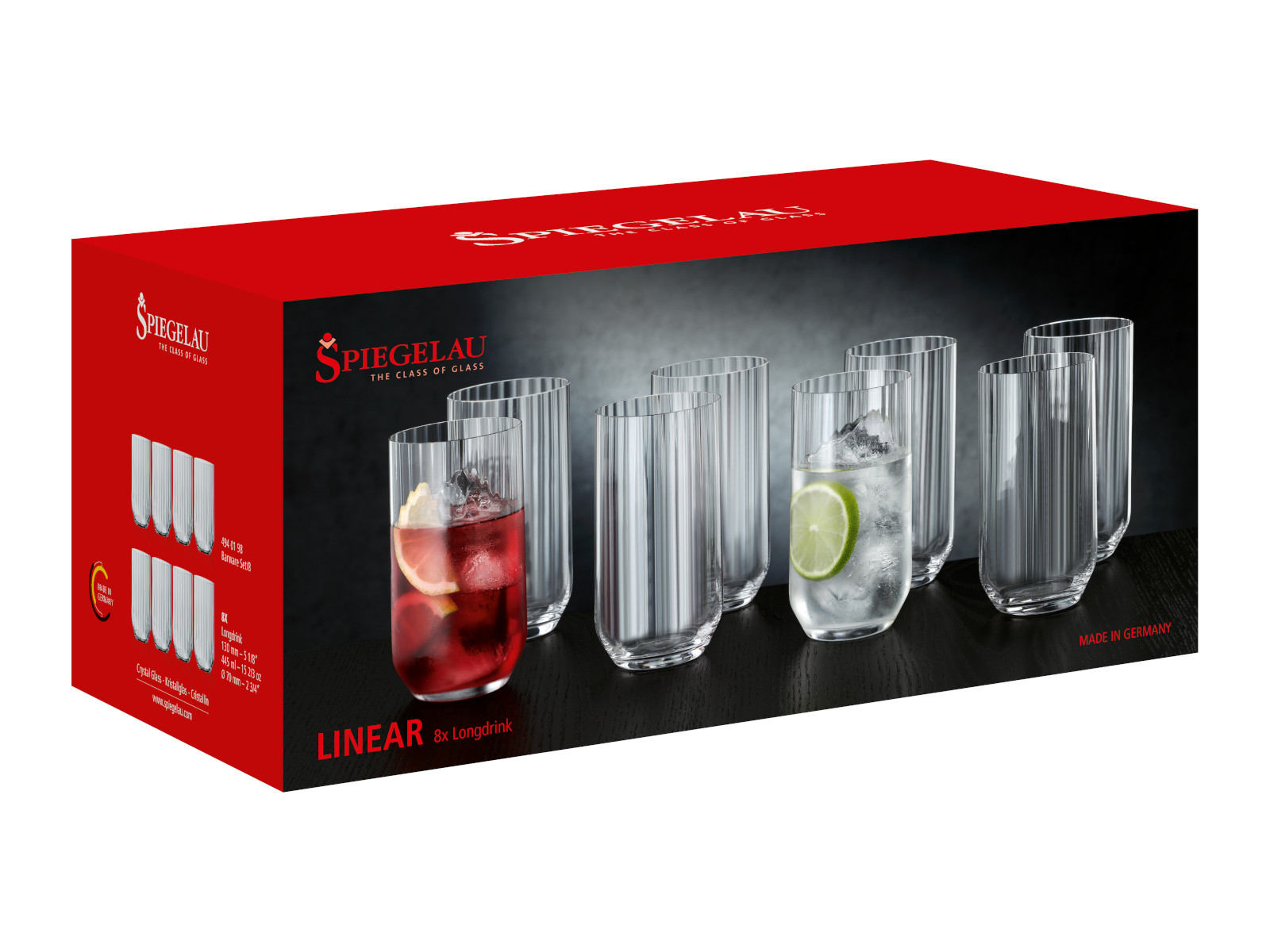 Spiegelau Linear Longdrink Set 8tlg Freisteller 1