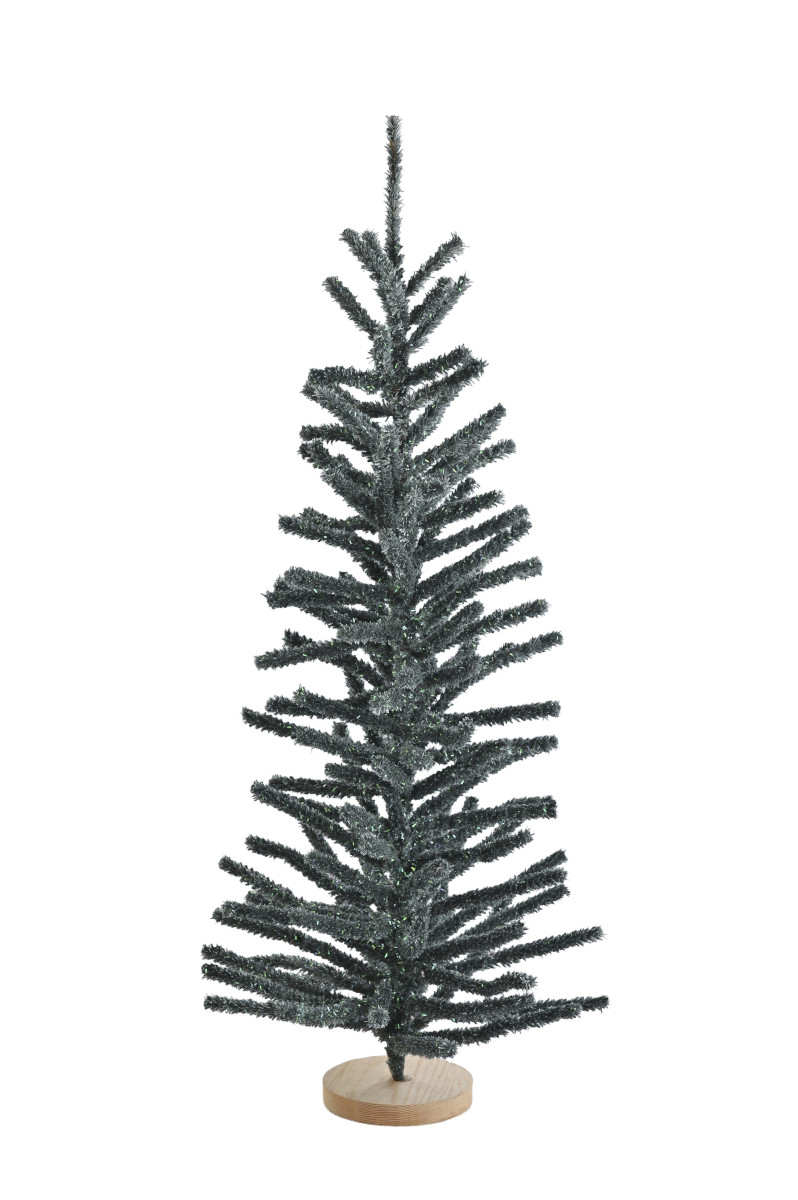 Giftcompany Silva Deko-Weihnachtsbaum beflockt grau 75cm