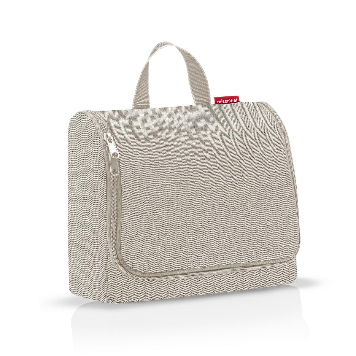 reisenthel toiletbag XL herringbone sand