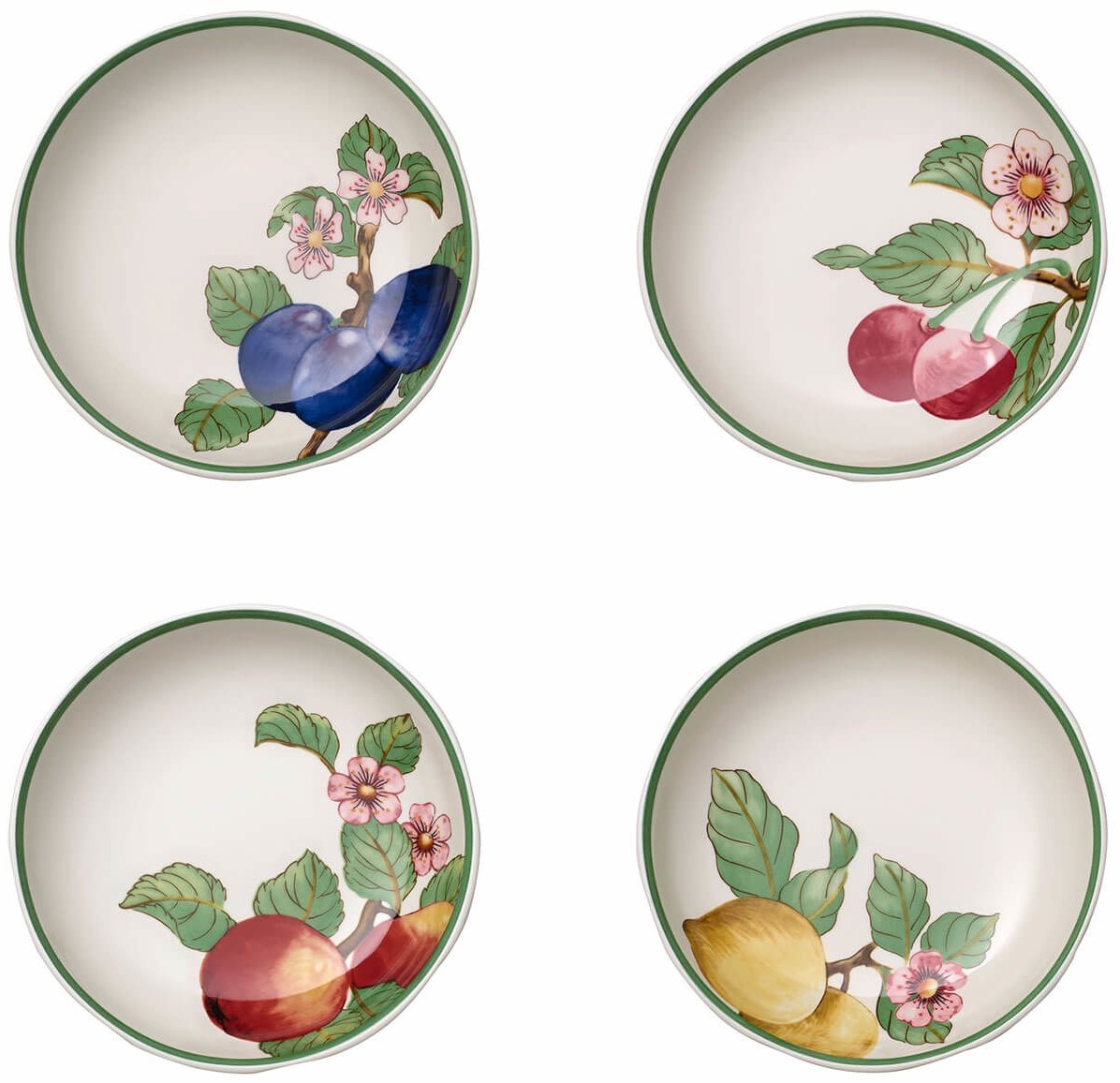 Villeroy &amp; Boch French Garden Modern Fruits Schale flach Set 4tlg.