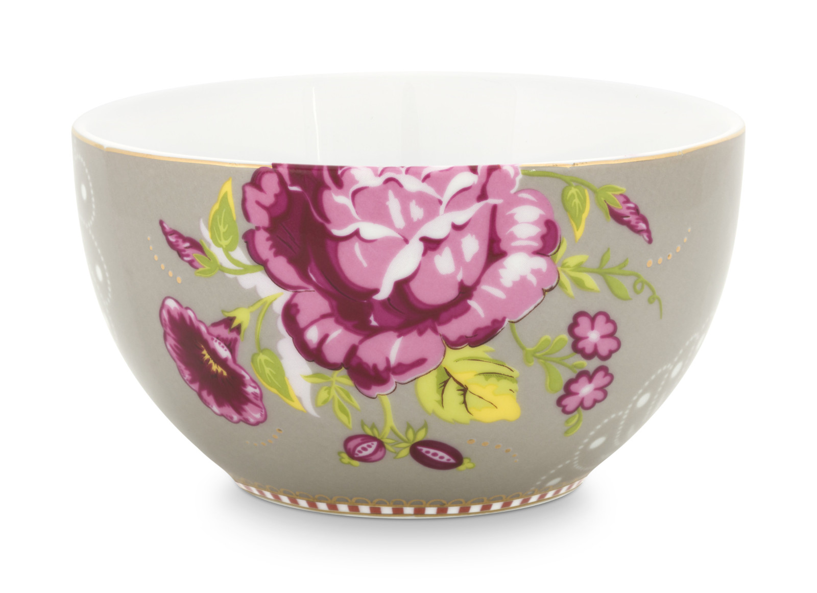 PIP STUDIO Floral Khaki Bowl 12cm