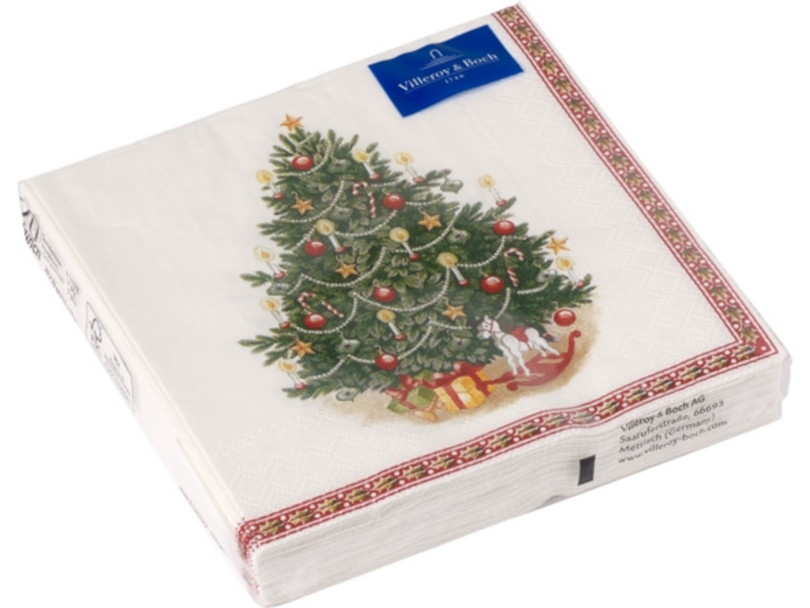 Villeroy &amp; Boch Winter Specials Serviette C Tannenbaum Freisteller