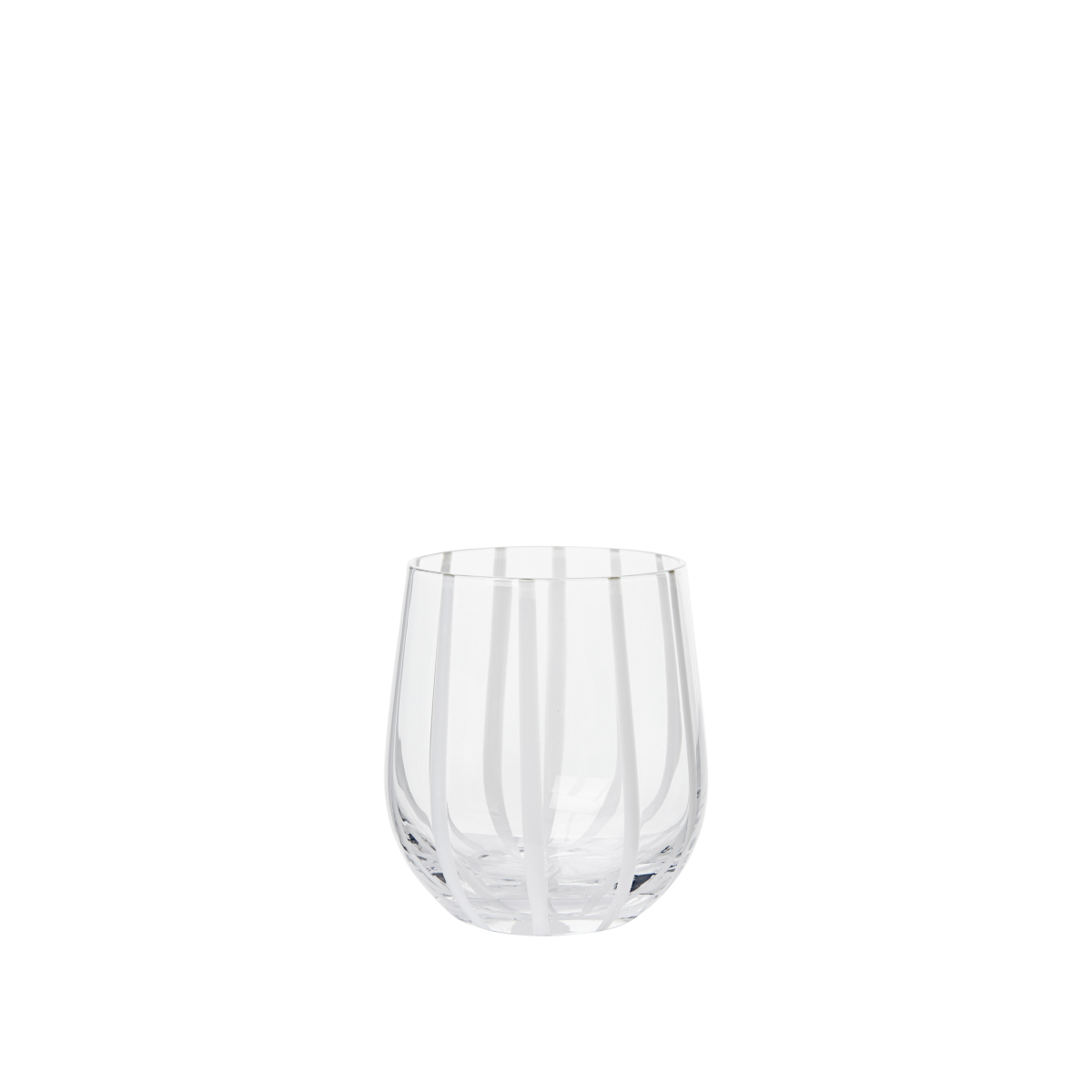 Broste Copenhagen Stripe Wasserglas 0,35l