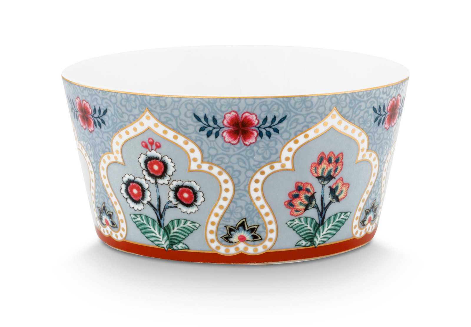 PIP STUDIO Flower Festival Oriental Geschenkset Schalen blau 12cm