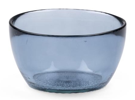 Bitz Glasschale blau 12 cm
