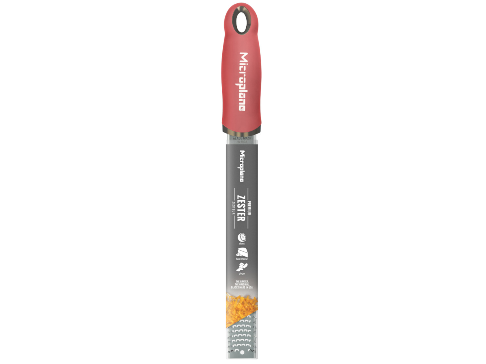 Microplane Premium Zester Reibe zimt-orange Freisteller 2