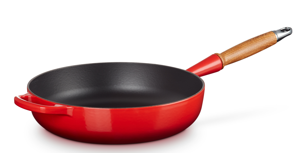 Le Creuset Sautépfanne Signature kirschrot 28cm Freisteller_1