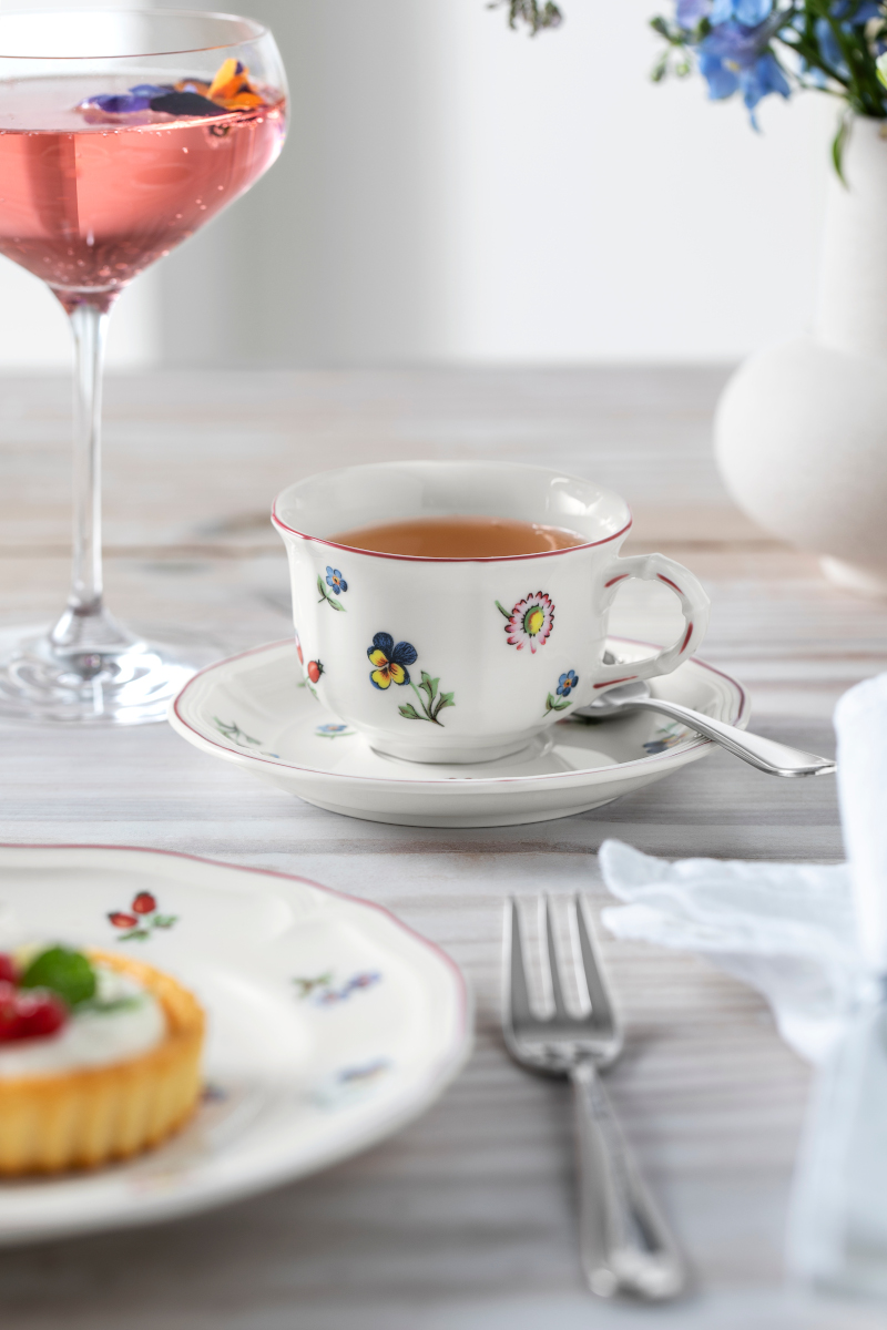 Villeroy & Boch Petite Fleur Teetasse mit Untertasse 2tlg.