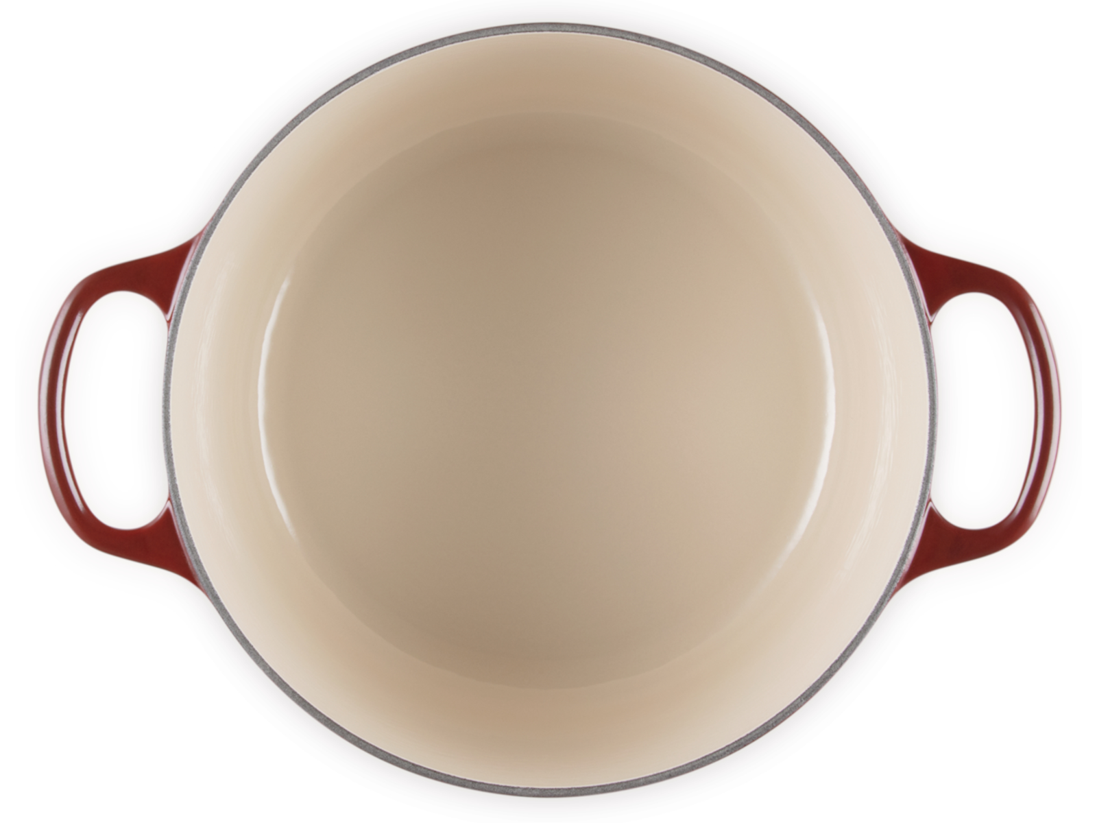 Le Creuset Bräter hoch Signature rund rhone mit Gold-Knauf 24cm Freisteller 5