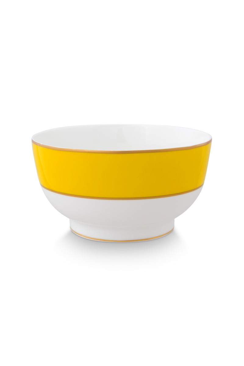 PIP STUDIO Chique Bowl gold-gelb 20,5 cm