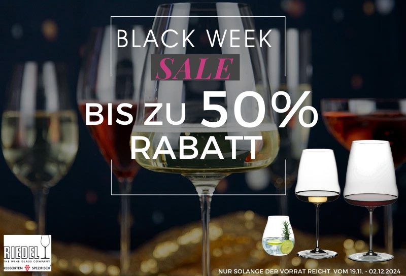 Riedel/Spiegelau/Nachtmann Black Week 2024