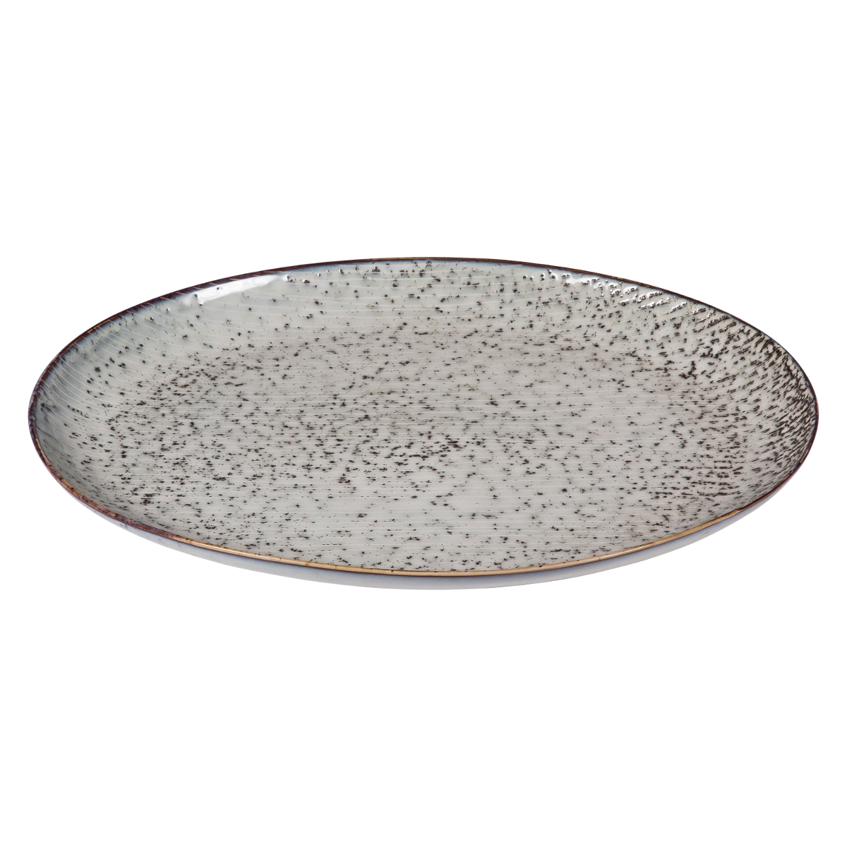 Broste Copenhagen NORDIC SEA Platte oval 26,5 x 35,5 cm