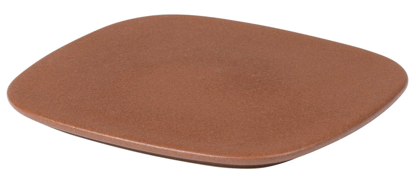 Broste Copenhagen Vils Rustic Brown Servierteller 15 x 15 cm