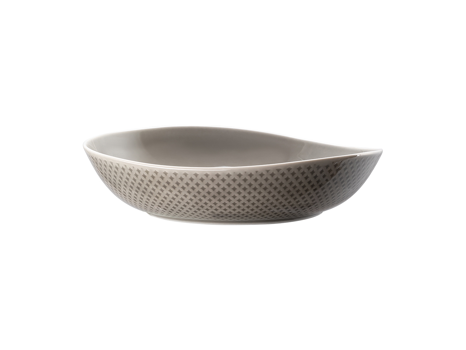 Rosenthal Junto Pearl Grey Teller tief 25 cm