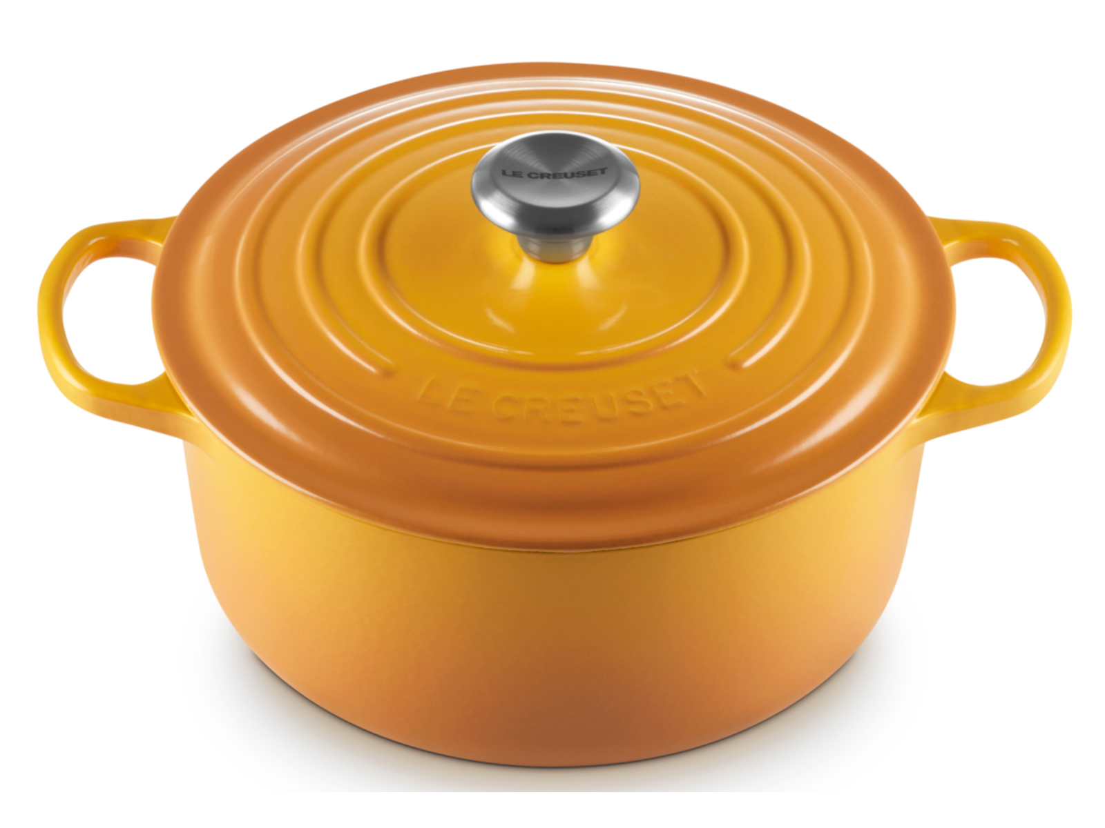 Le Creuset Bräter Signature rund nectar 26cm Freisteller 2