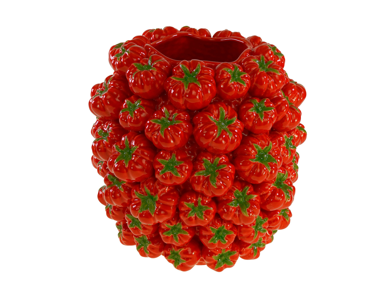 Werner Voß Tomate Vase rot 33,5x32x33cm Freisteller