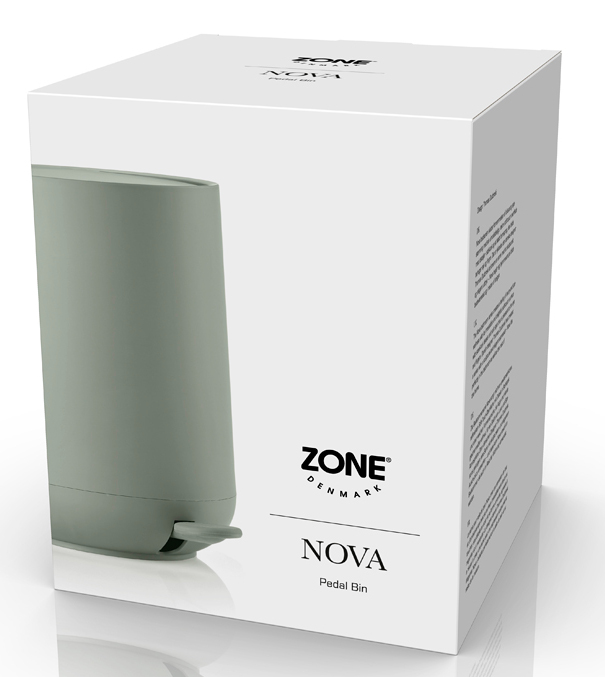 Zone Denmark Nova One Pedaleimer matcha green 3L