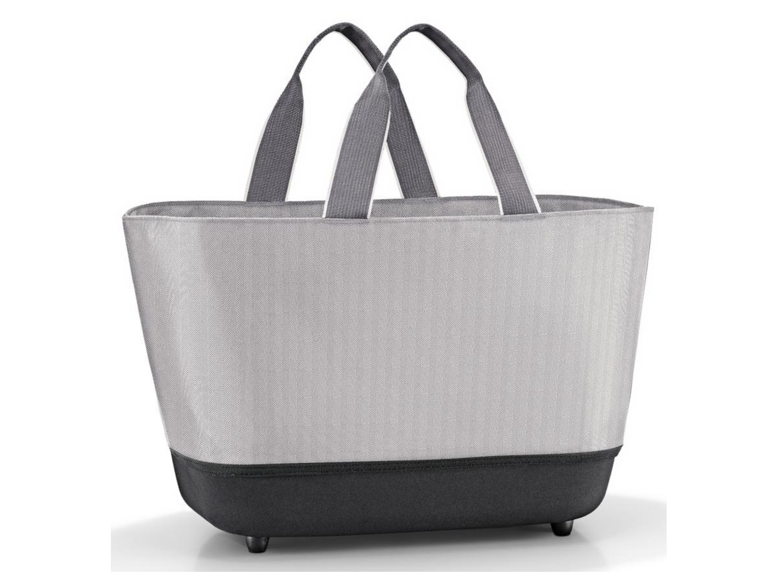 reisenthel shoppingbasket herringbone grey Freisteller 2