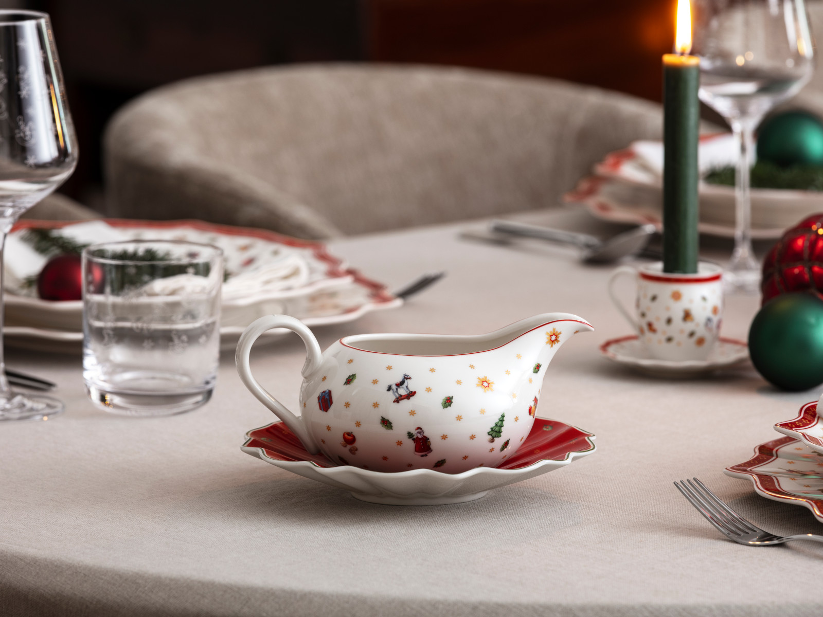 Villeroy &amp; Boch Toy's Delight Sauciere mit Unterteil 2tlg