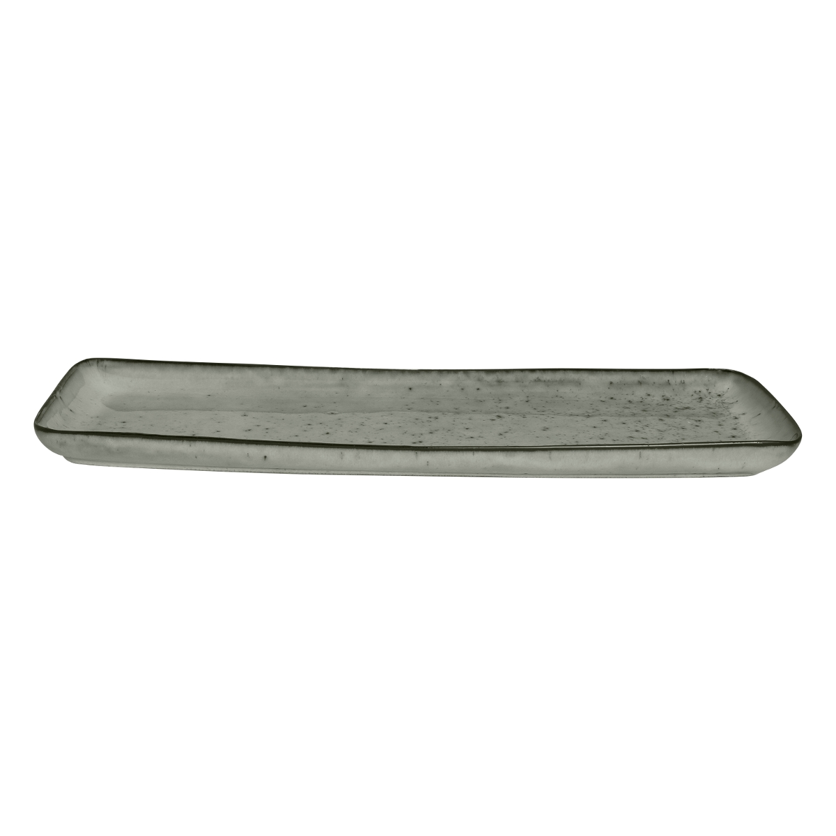 Broste Copenhagen NORDIC SEA Platte eckig 12,5 x 35 cm