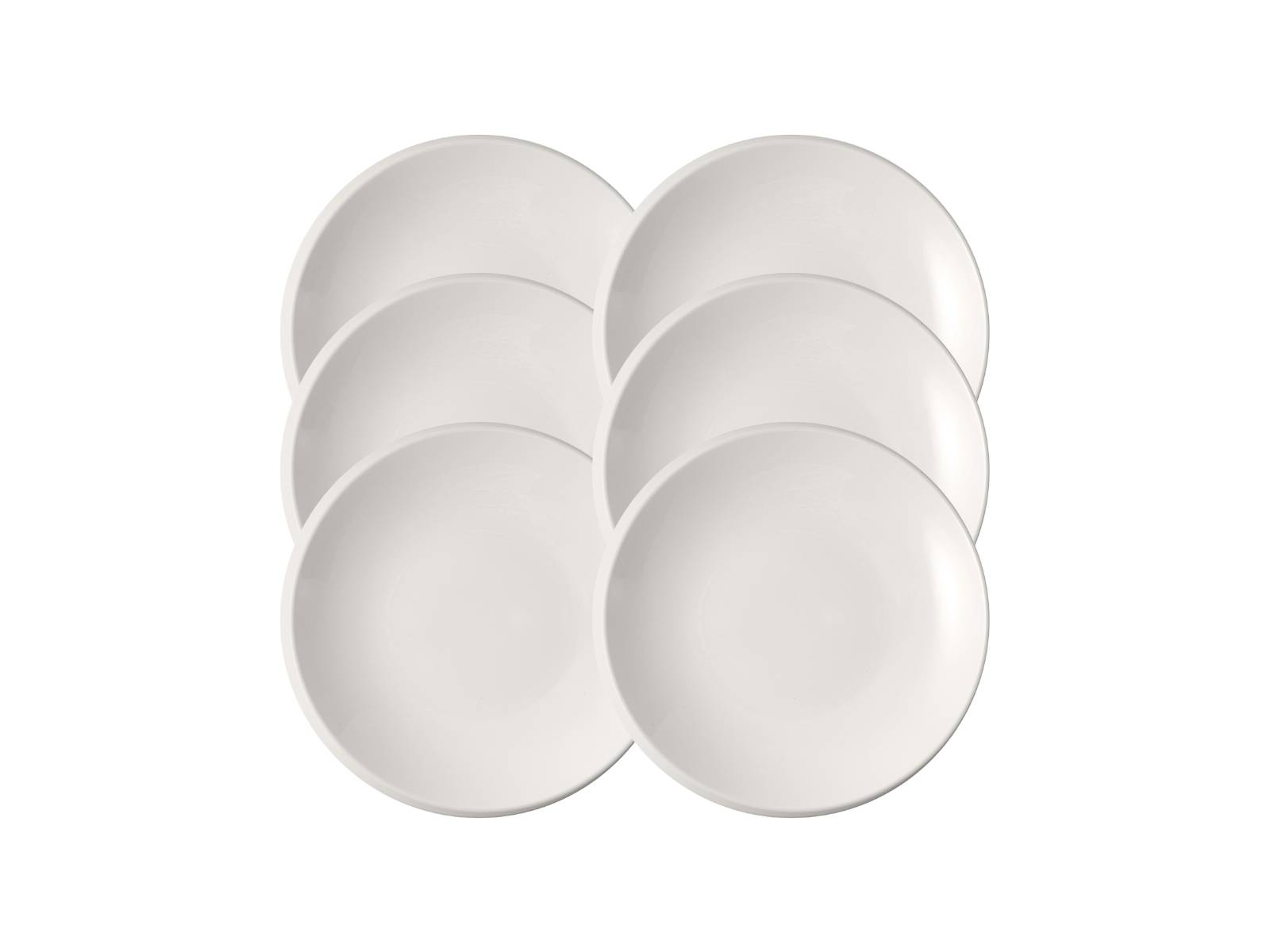 Villeroy & Boch NewMoon Schale flach 25 cm Set6