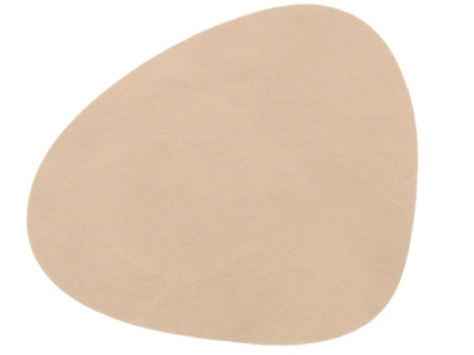 LIND DNA NUPO Untersetzer Curve sand 11 x 13 cm