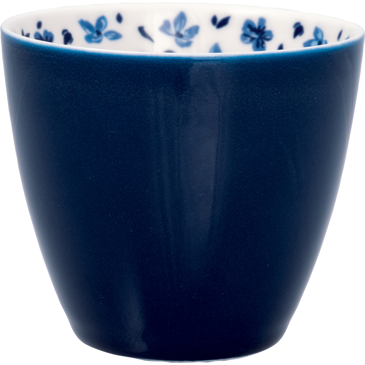 Greengate Dahla inside Latte Cup blue 0,35l