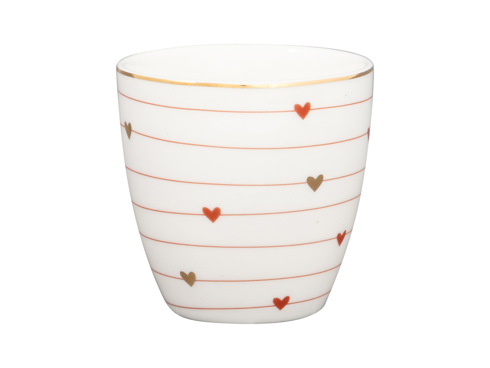 Greengate Grace Mini Latte Cup white 0,13l Freisteller 1