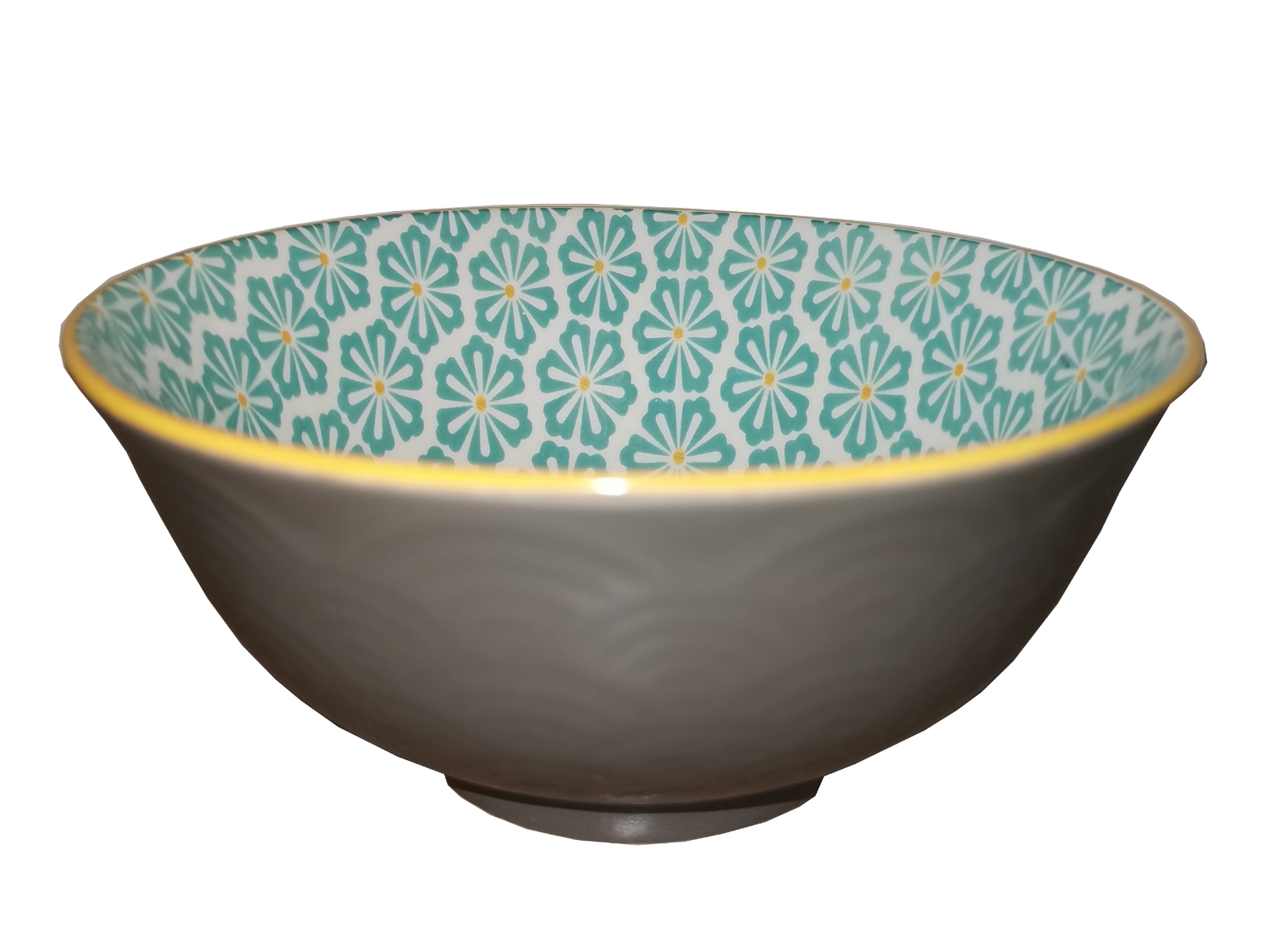 KitchenCraft Bowl Grey Arched Pattern 15,7 cm