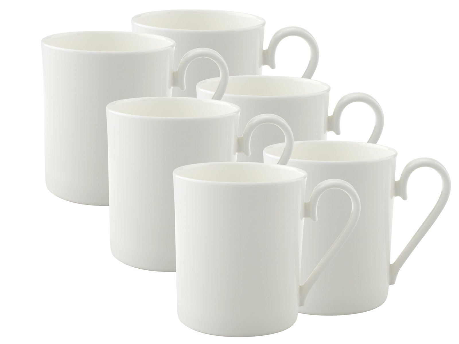 Villeroy &amp; Boch Royal Becher mit Henkel 0,3 l Set6 Freisteller