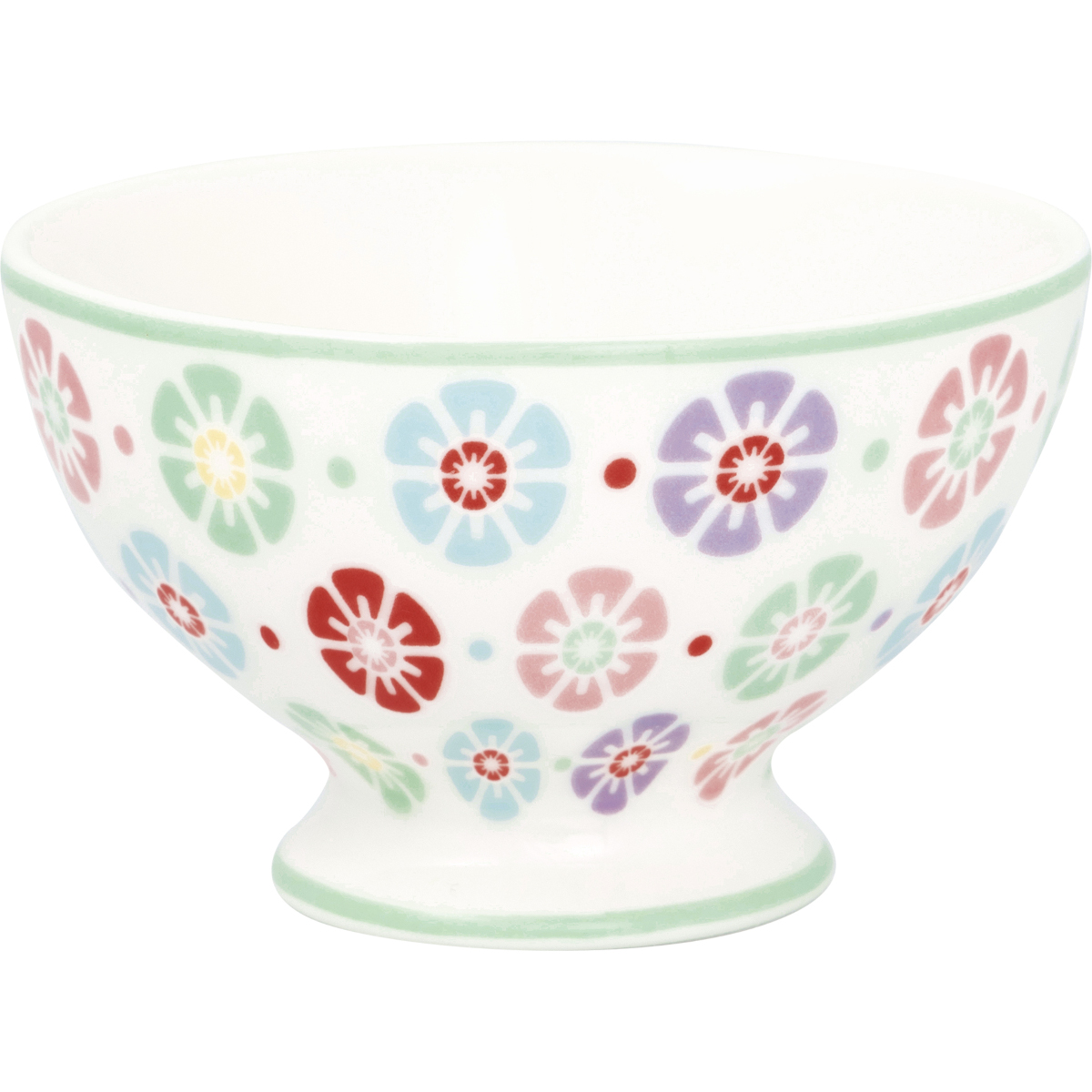 Greengate Rike Snack Bowl white 10cm