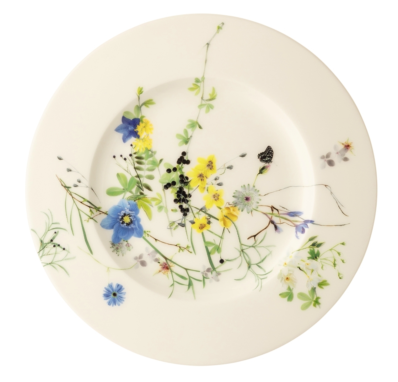 Rosenthal Brillance Fleurs des Alpes Brotteller 19 cm