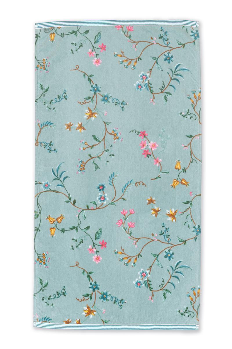 Les Fleurs Handtuch blue 55x100cm (1 Stück) Freisteller