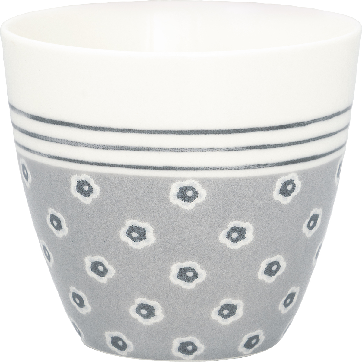 Greengate Malia Latte cup grey 0,35l