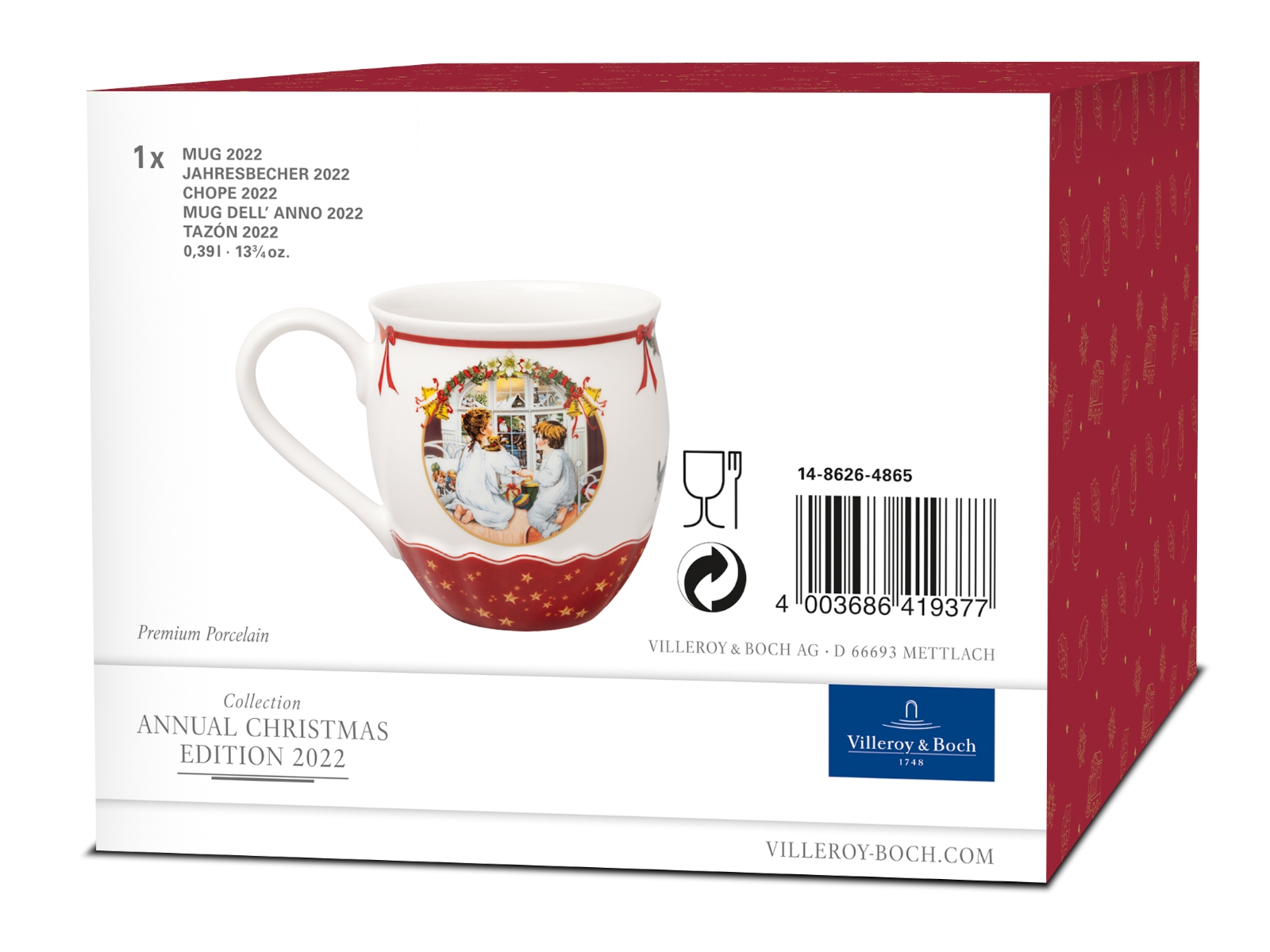 Villeroy & Boch Annual Christmas Edition Jahresbecher 2022