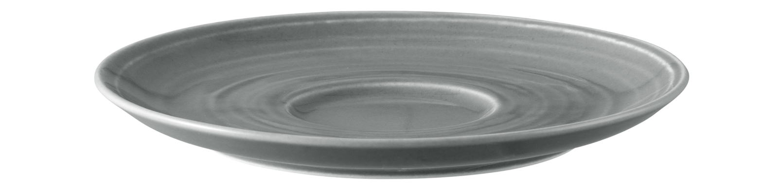 Seltmann Weiden Terra Perlgrau uni Kombi-Untertasse groß 16,5 cm