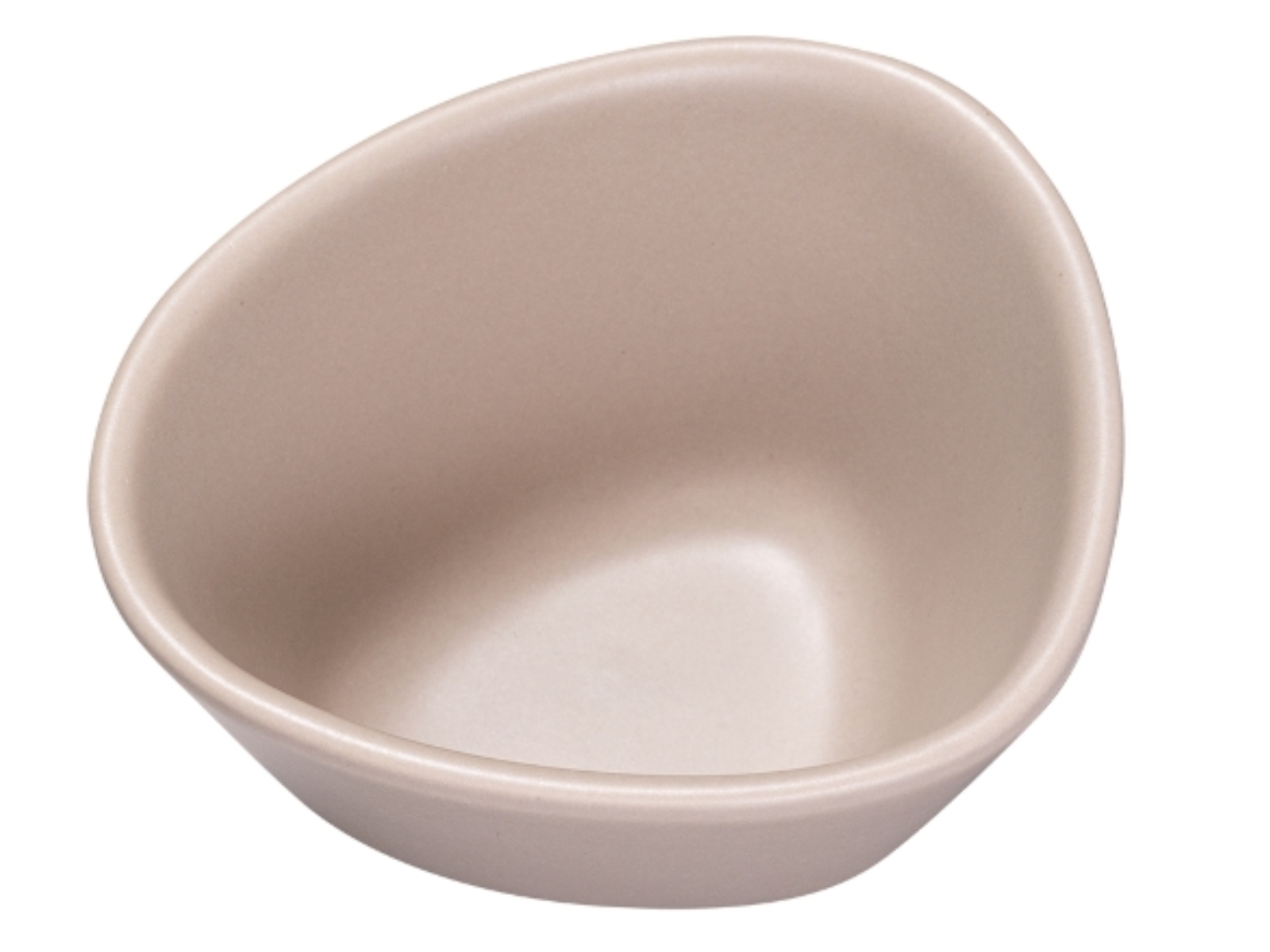 LIND DNA Curve Stoneware Bowl S sand