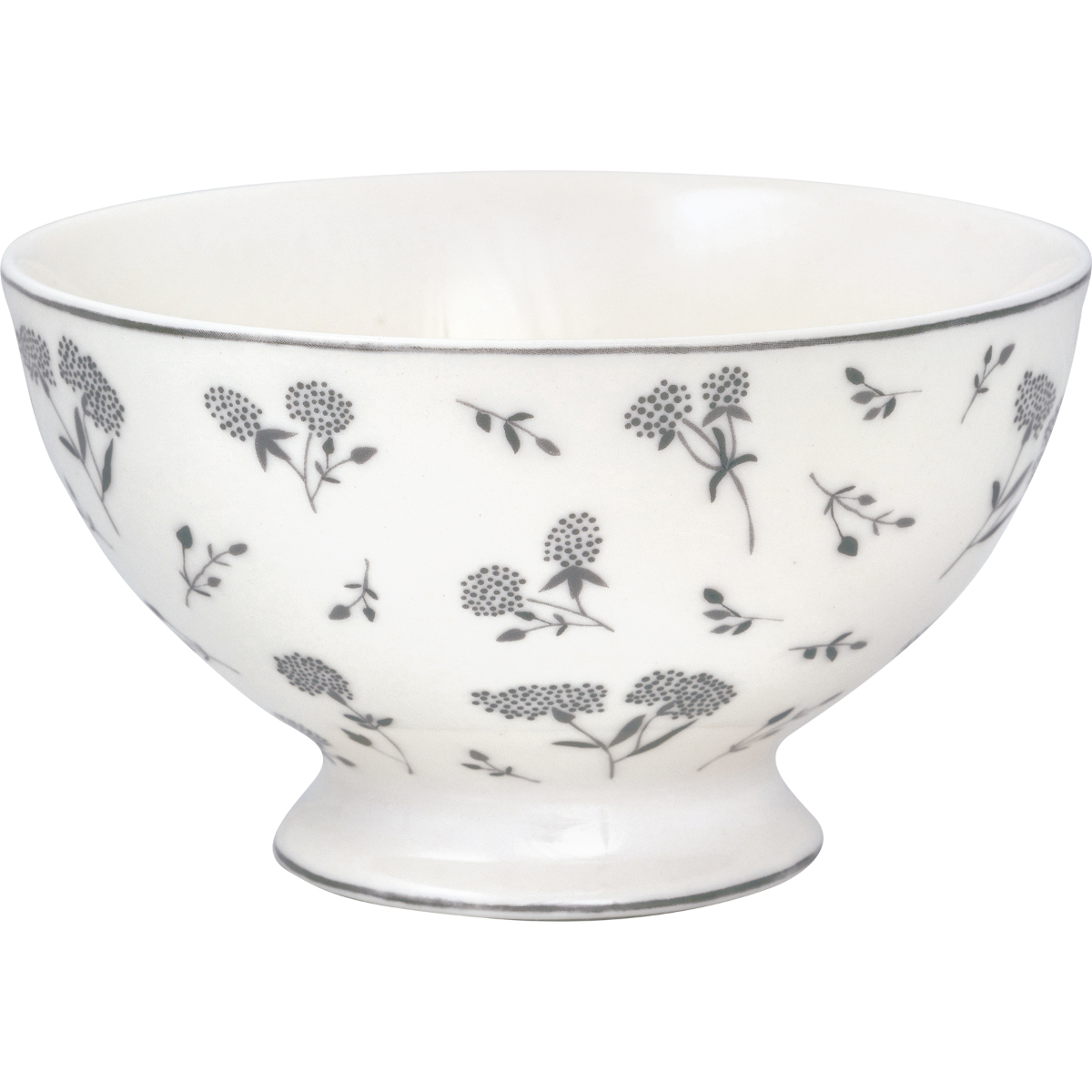 Greengate Sabine Suppenbowl white 0,5l