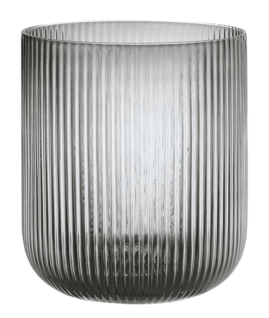 Blomus Ven Windlicht smoke L 17,5 cm