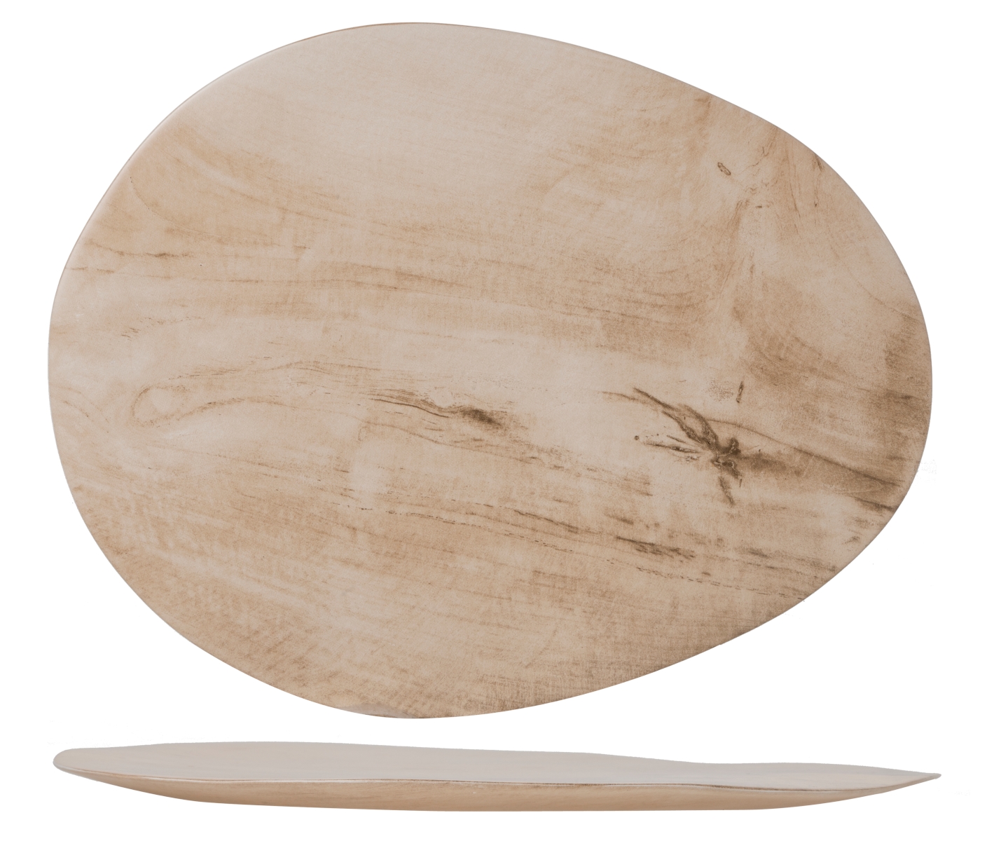 Cosy&Trendy Palissandro ovale Platte 31 x 25 x 2 cm