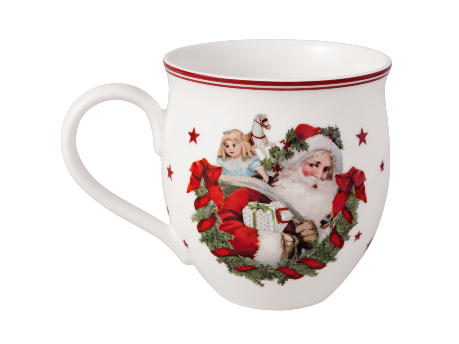 Villeroy &amp; Boch Toy's Delight Henkelbecher Santa Claus 0,39l Freisteller2