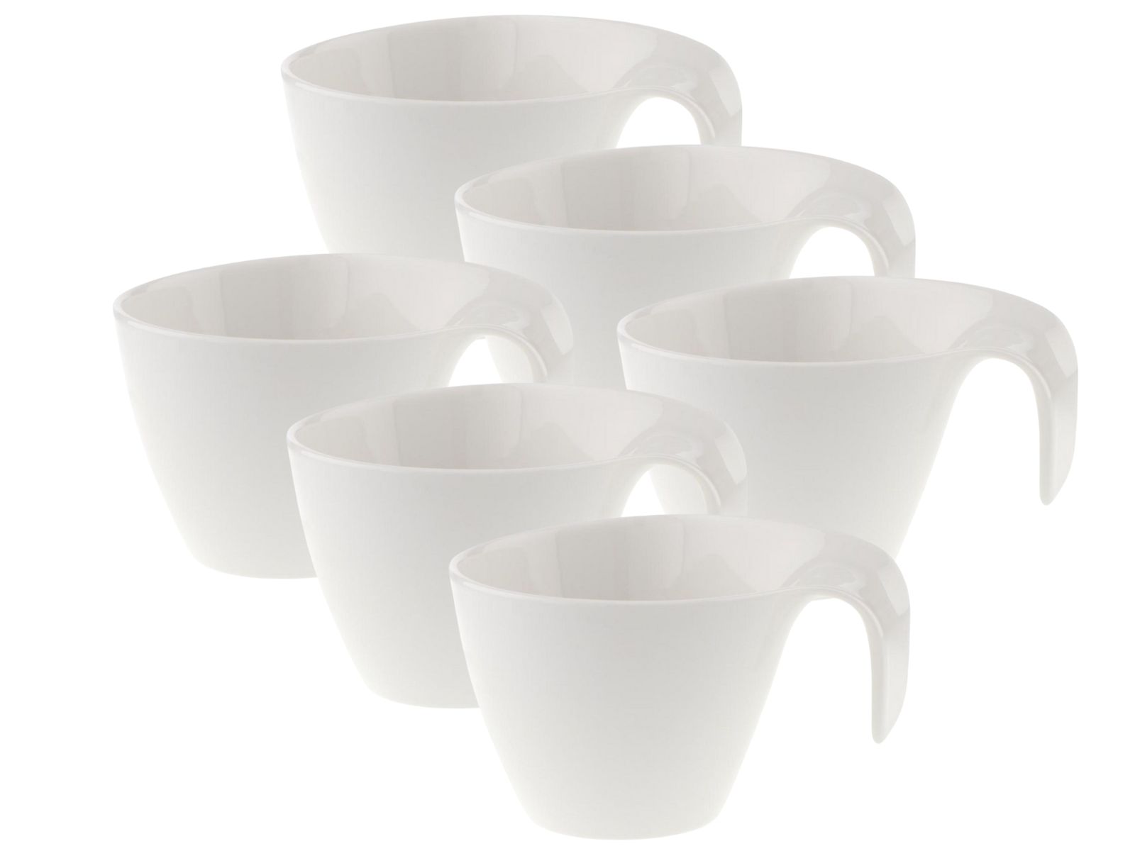 Villeroy &amp; Boch Flow Frühstücksobertasse 0,38 l Set6 Freisteller