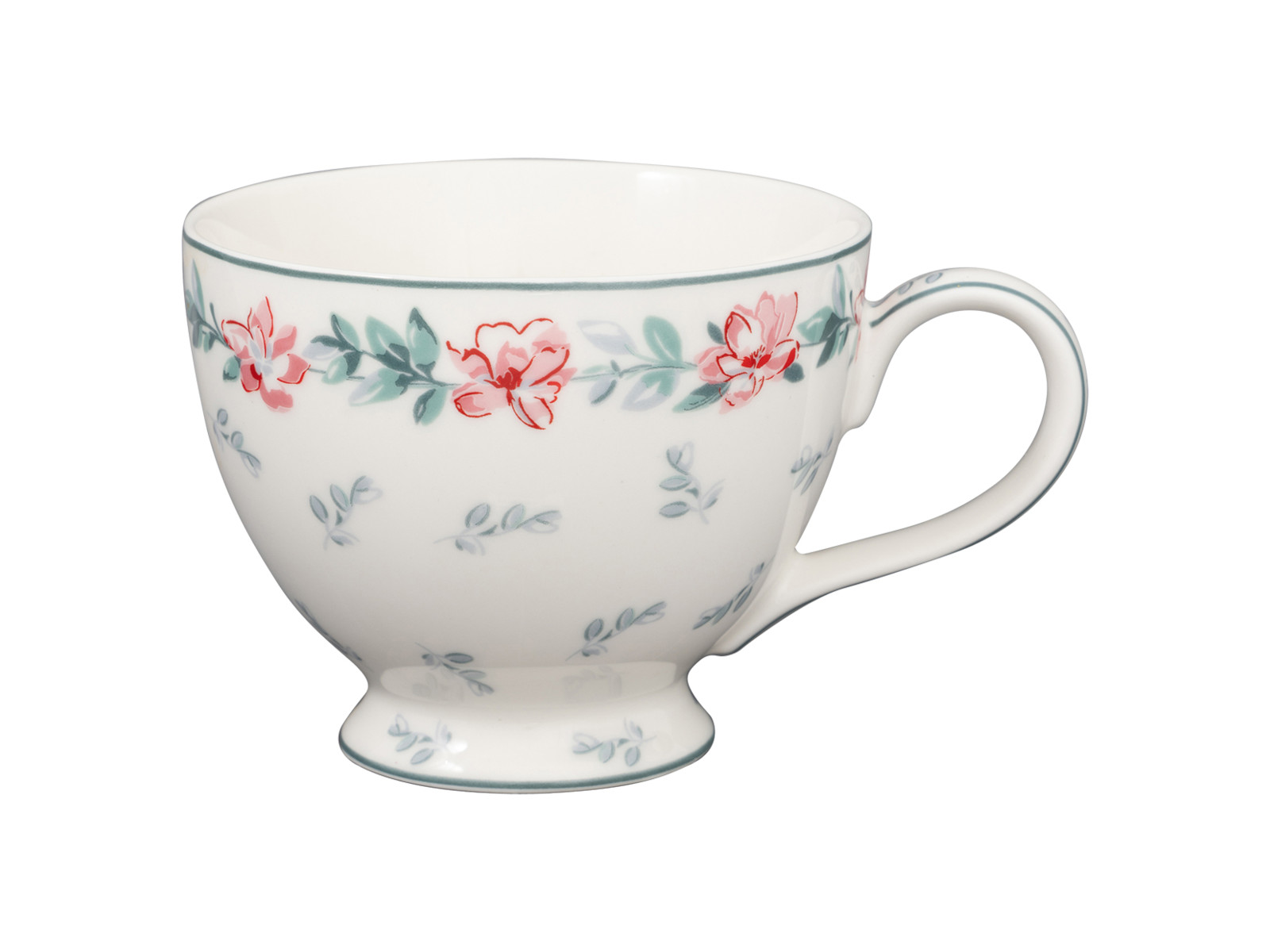 Greengate Jalia Teetasse white 0,4l Freisteller 1