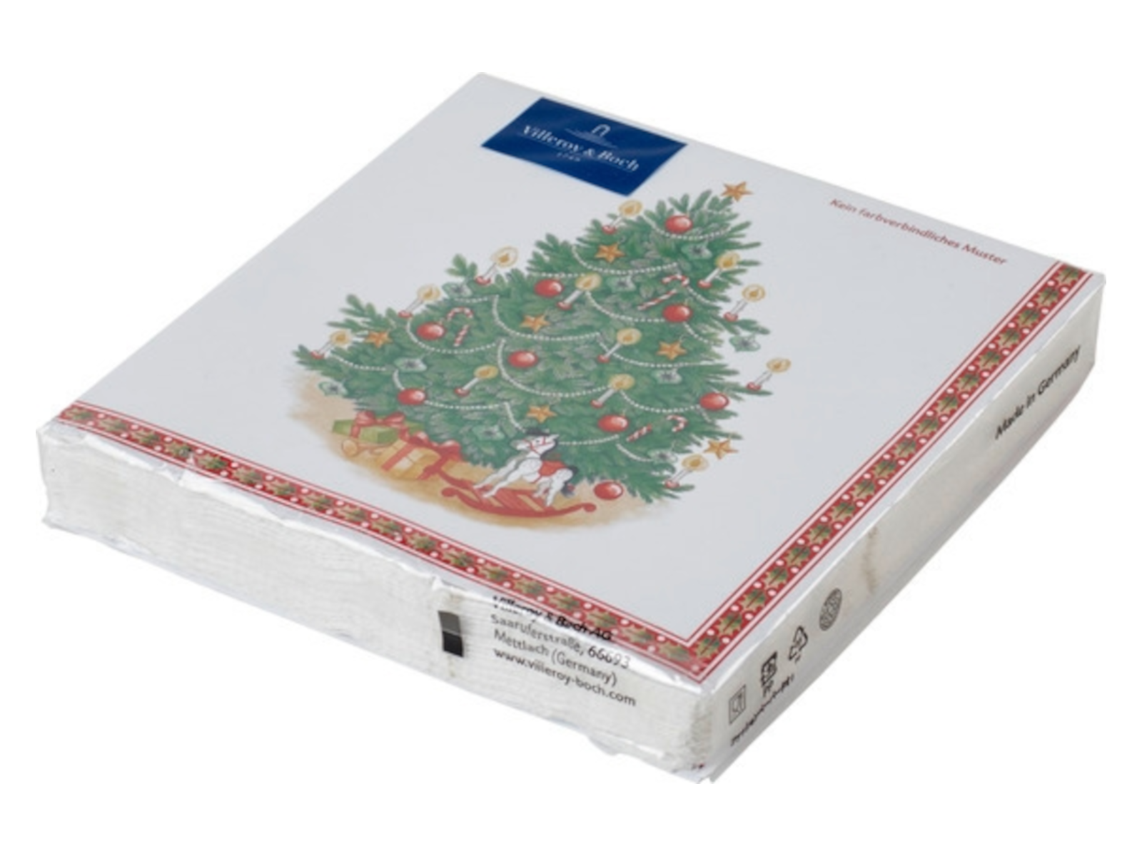 Villeroy &amp; Boch Winter Specials Serviette L Tannenbaum Freisteller