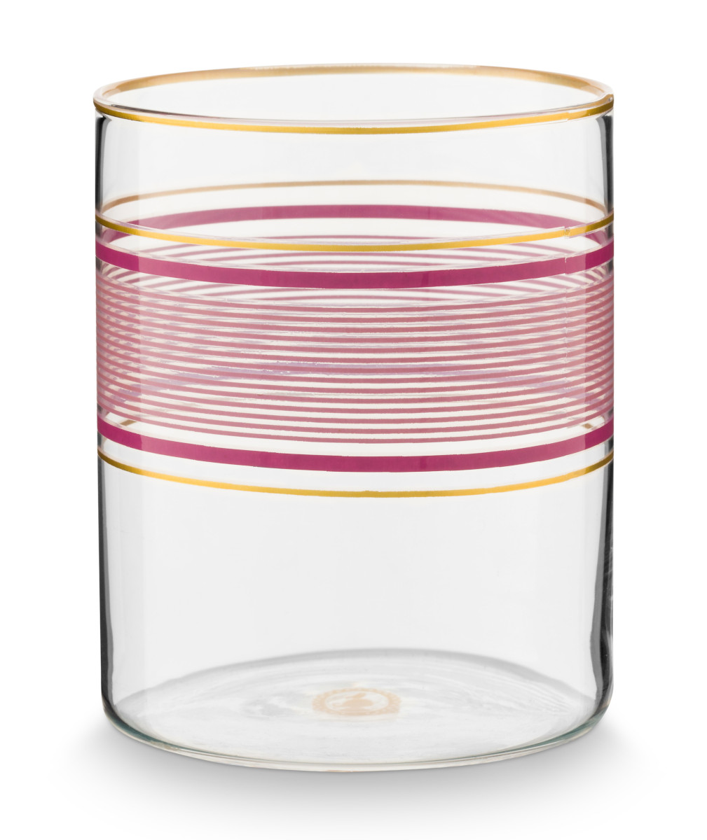 PIP STUDIO Chique Wasserglas pink 0,25l