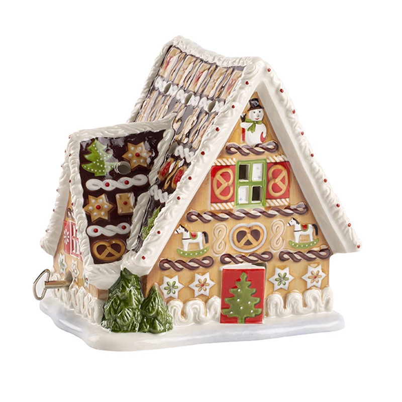 Villeroy & Boch Christmas Toys Lebkuchenhaus mit Spieluhr
