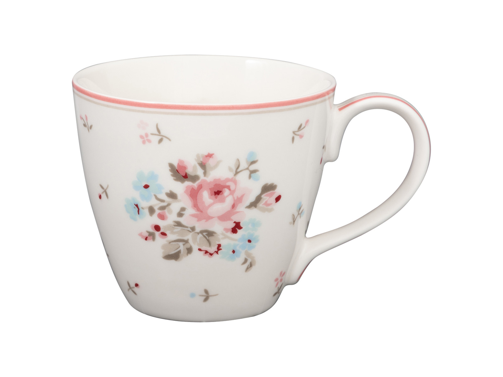 Greengate Elysia Tasse white 0,35l