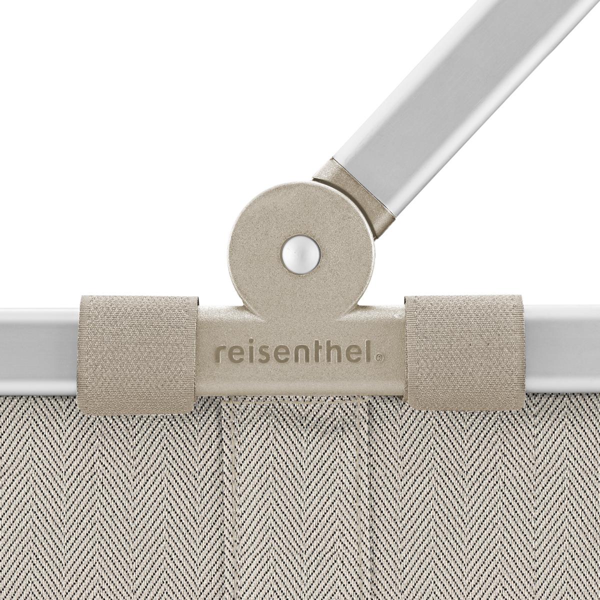 reisenthel carrybag herringbone sand 5