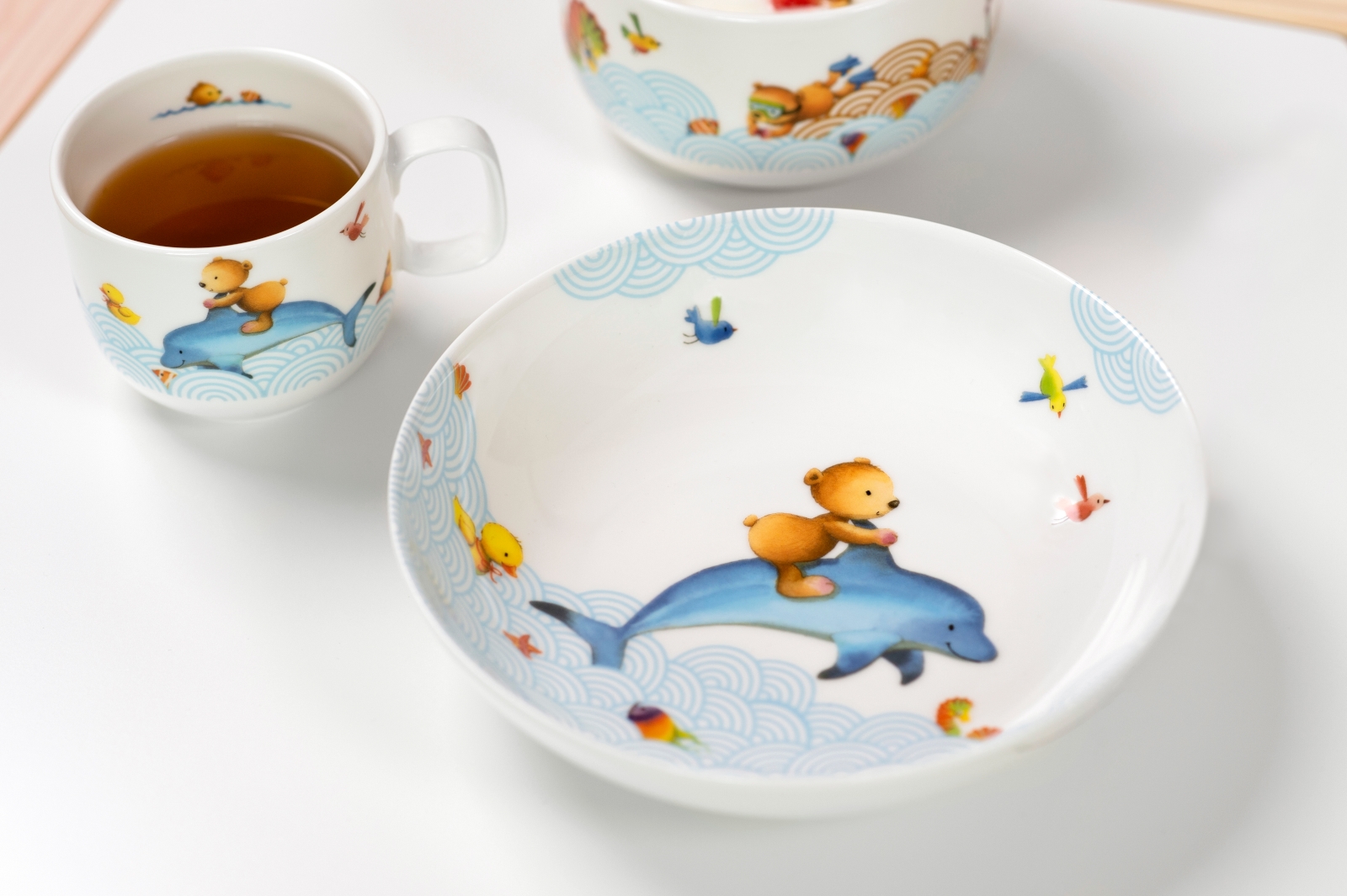 Villeroy & Boch Happy as a Bear Kinderteller tief 18,5 cm